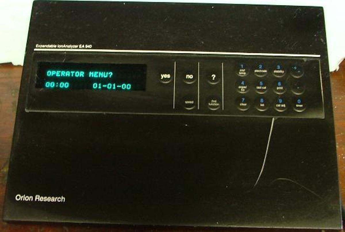 Used QTY. 1. ORION RESEARCH EXPANDABLE ION ANALYZER EA940