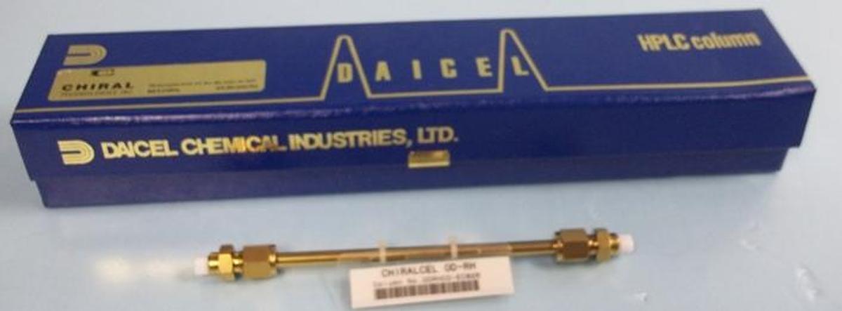 Used QTY. 1. DAICEL/CHIRAL HPLC COLUMN (IN CASE) OD-RH (0.46CM) 0 TO 15CM COLUMN # ODRHCD-EC026.