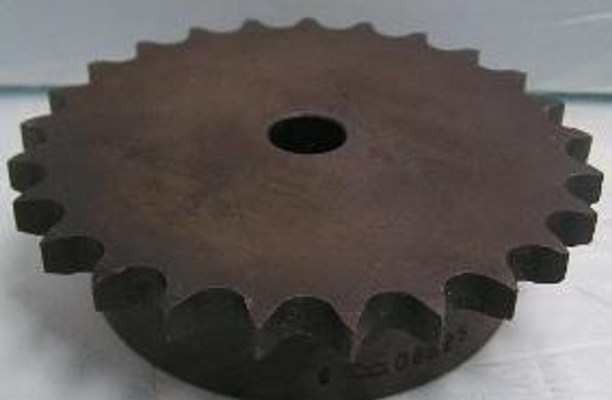 Used MARTIN 08B25 STOCK BORE SPROCKET - METRIC - B STYLE - 08B / 1/2 IN