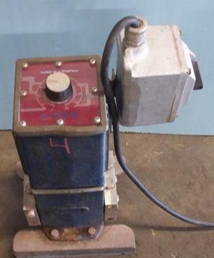 Used QTY. 1. MIILTON ROY CENTRAC METERING PUMP MODEL: CN62D0121B3M004