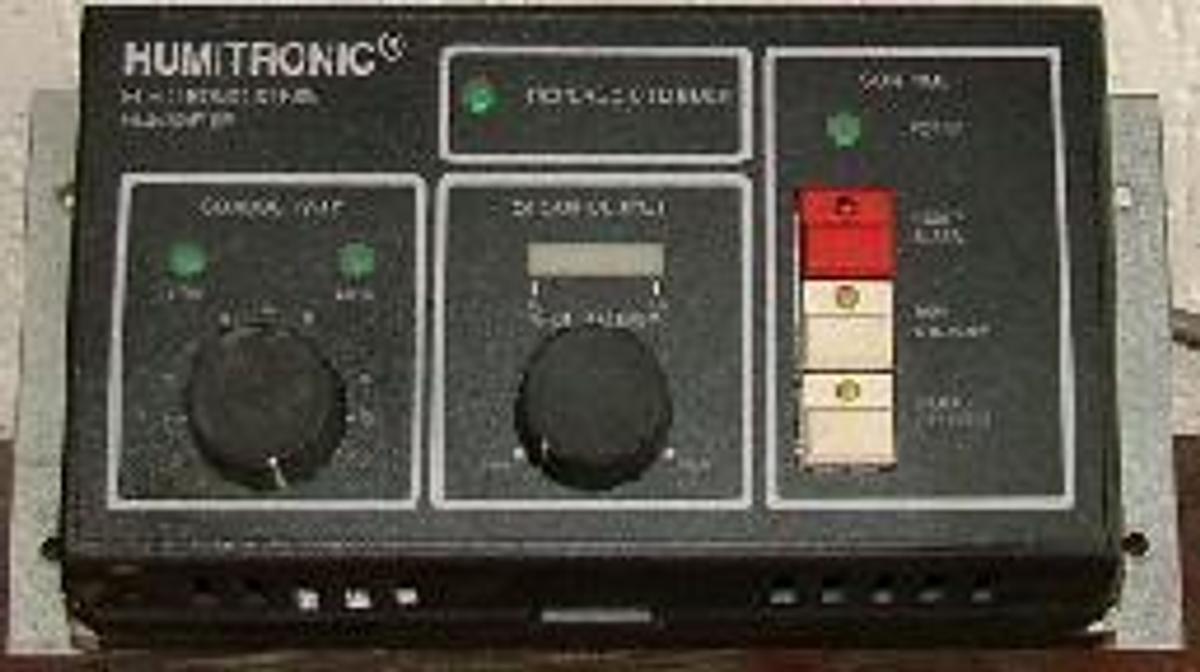 Used HUMITRONIC ELECTRONIC STEAM HUMIDIFIER. CONTROLLER.