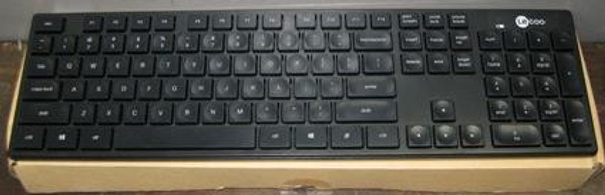 Used QTY. 1. LECOO KM2001 WIRELESS KEYBOARD