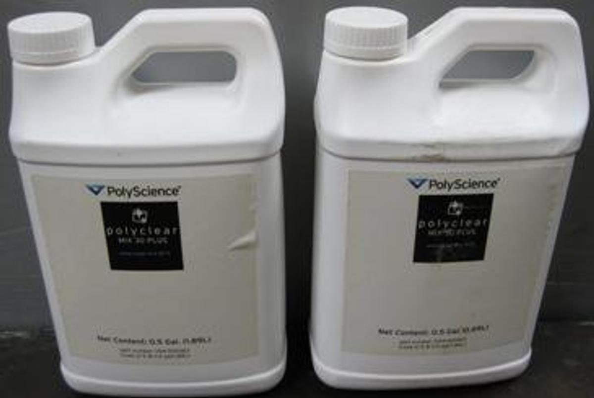 Used QTY. 2. POLY CLEAR