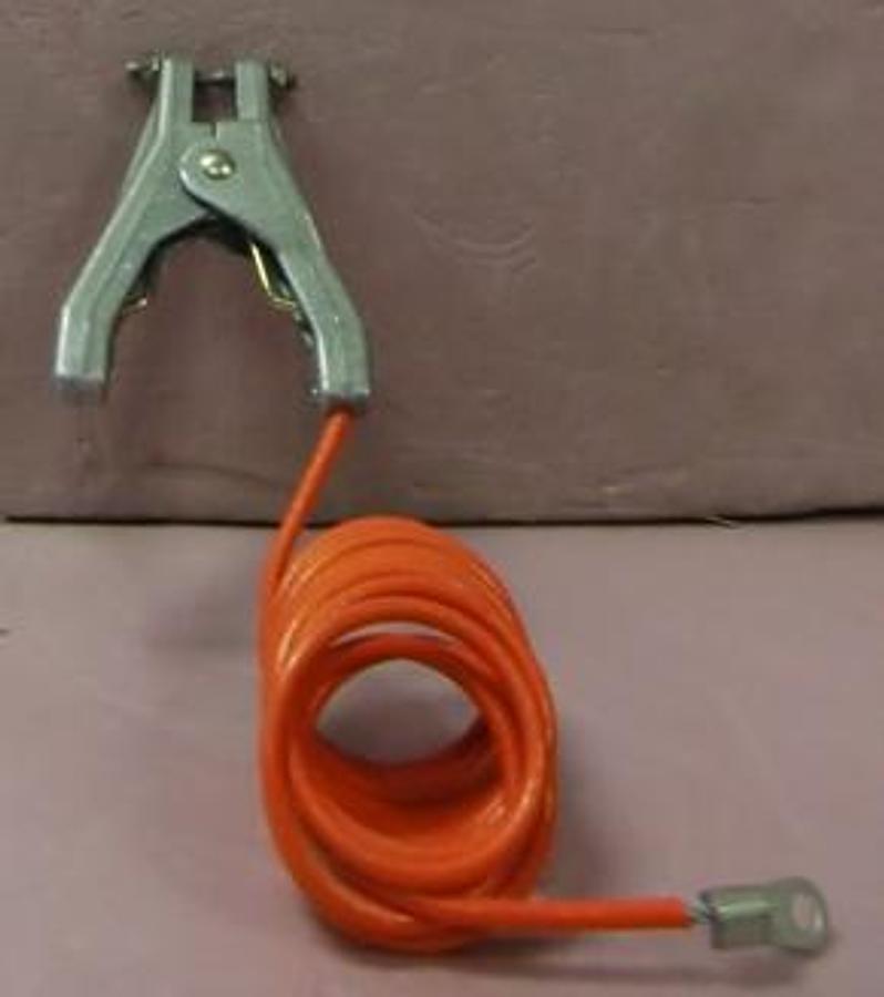 Used GROUND CLAMP AND CABLE.