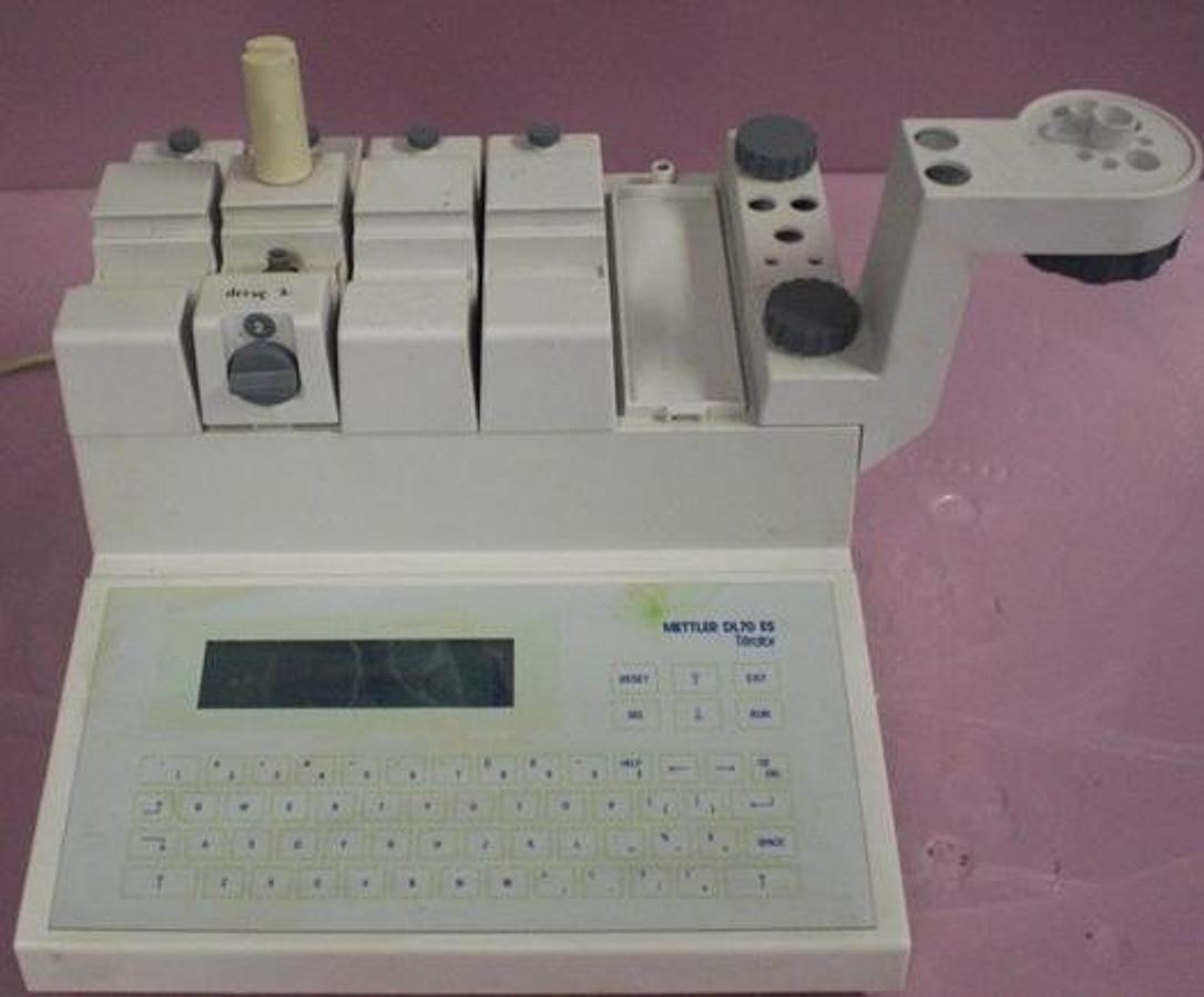 Used METTLER TOLEDO DL70 ES TITRATOR