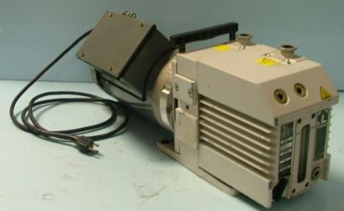 Used QTY. 1. TRIVAC LEYBOLD VACUUM PUMP TYPE: D8B