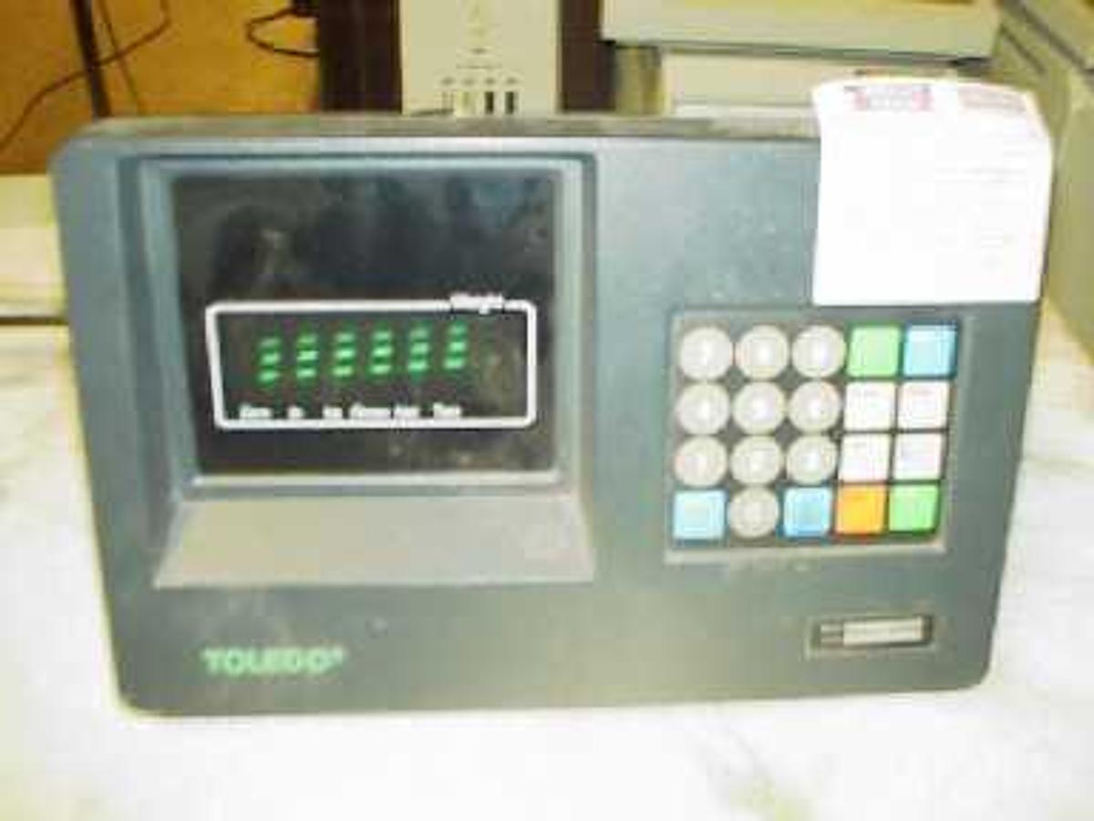 Used QTY. 1. TOLEDO MODEL 8142