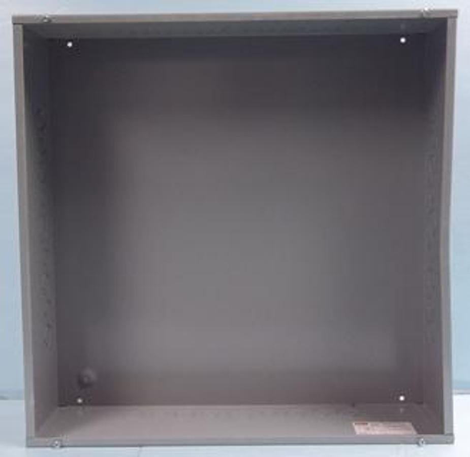Used HOFFMAN ENCLOSURE INC. J & P BOX ENCLOSURE TYPE 1 CAT. NO A5E24X24X6 C US UL LISTED 431H UL CBA-C22.2NO.14 ROHS 12236.