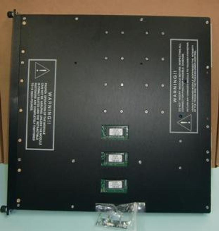 Used QTY. 1. TRICONEX 3604E PLC DIGITAL OUTPUT MODULE. TMR TYPE