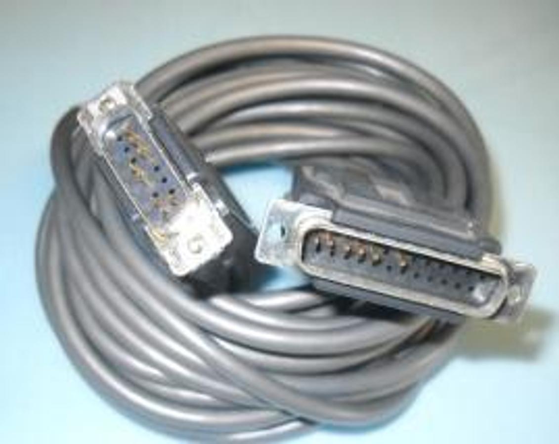 Used EQUIPMENT CABLE #03396-60510 6 PIN MALE AND 8 PIN MALE 20 FOOT.