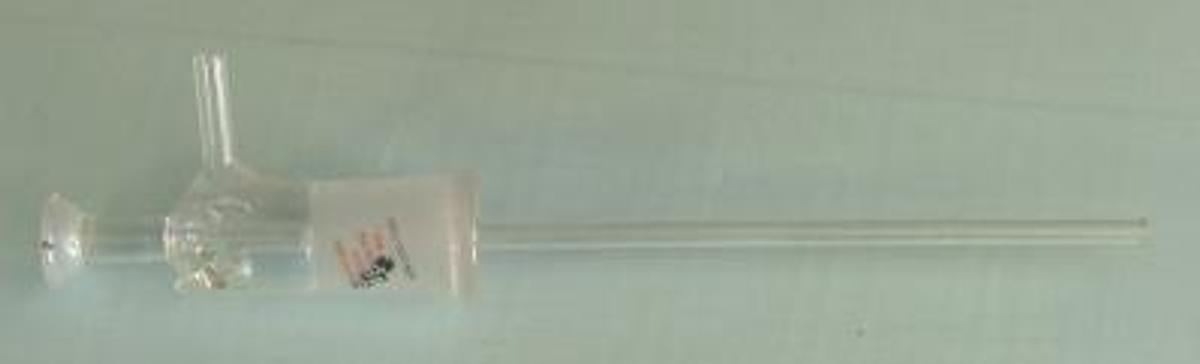 Used QTY. 1. SCIENTIFIC GLASS AND PLASTIC CO: BOILING LID WITH BALL JOINT SOCKET