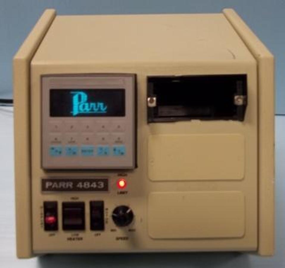 Used QTY. 1. PARR TEMP CONTROLLER UNIT MODEL: 4843 SERIAL: 0893