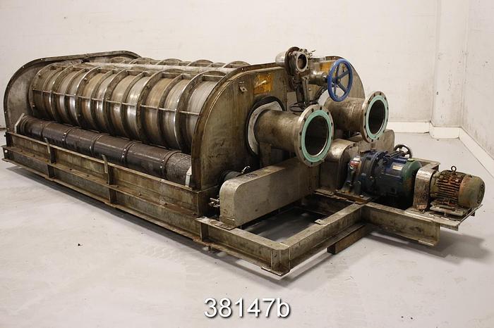 Used FKC Model RST-W630X3000L Conventional Rotary Screen Thickener (RST) #38147