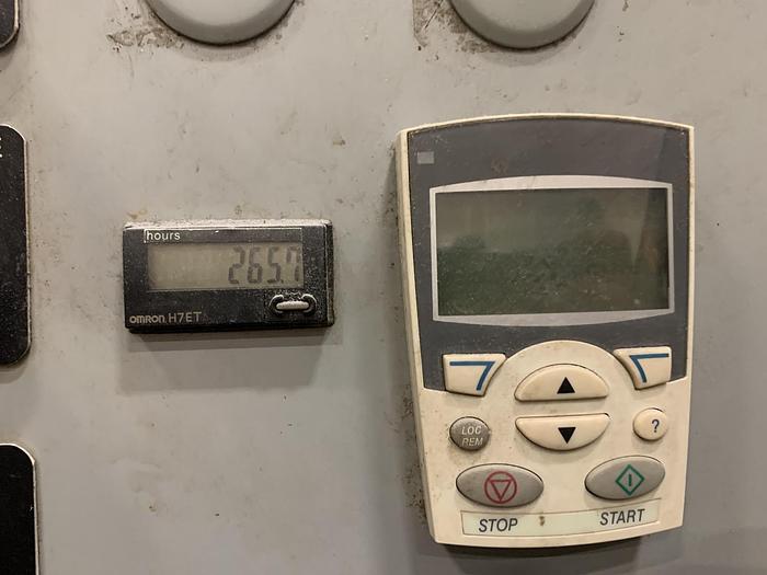 Used SHRED TECH DUAL SHAFT 20HP SHREDDER WITH CONVEYOR