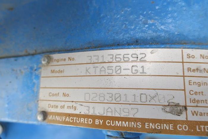 Used 1997 Cummins KVA:880