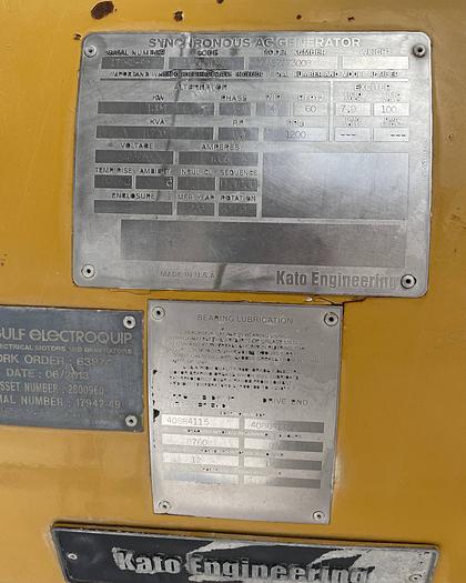 Used Caterpillar 3512B x 3 sets Low hours 