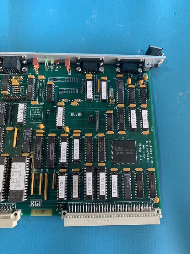 Used RGI Raster Graphics BD NO 6000700-09A Board RG-700