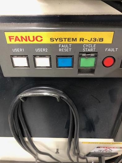 Used FANUC ARCMATE 100IB MIG WELDING CELL WITH RJ3iB CONTROLLER