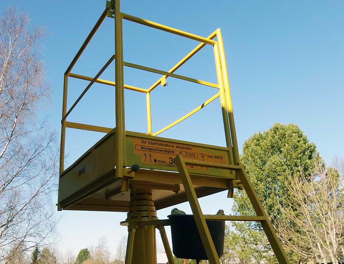 Used 1985 MBB Hydraulic work platform MBB G1200 "Giraffe"