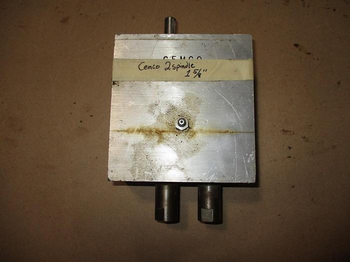 Used CEMCO 2-SPINDLE BORING HEAD