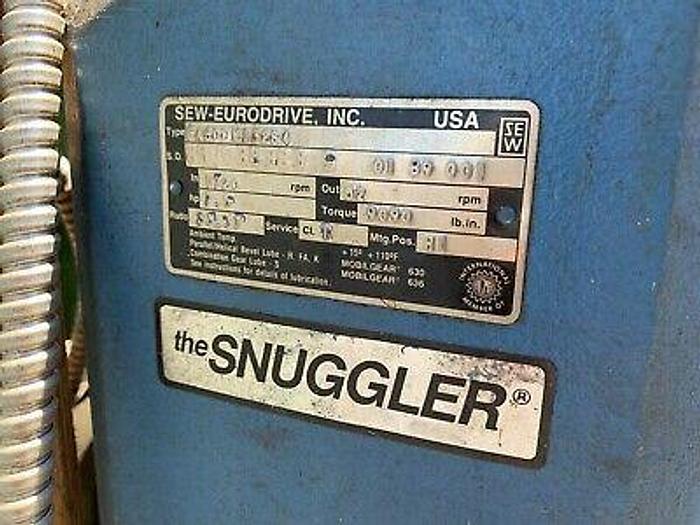 Used Jaygo 40 Cu Ft Stainless Steel Ribbon Blender w/ 7.5 HP Motor