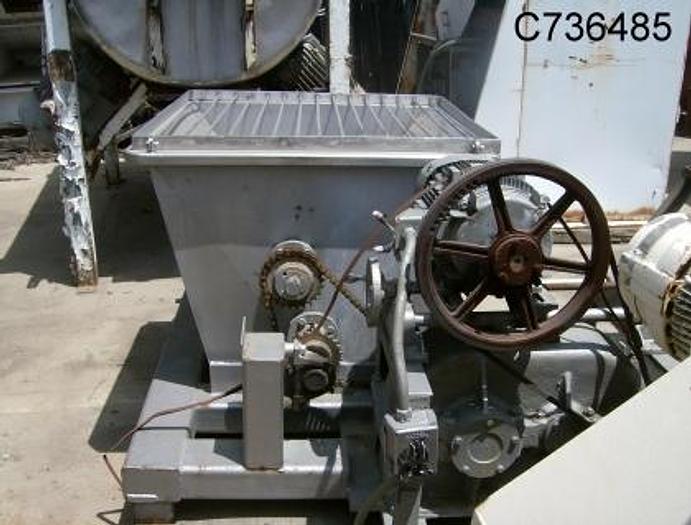 Used Extruder, Mixer, 6", S/st, 10 HP, Pasta #C736485