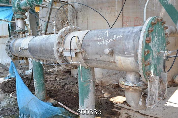 Used Twin Wire Dewatering Sludge Press #30033