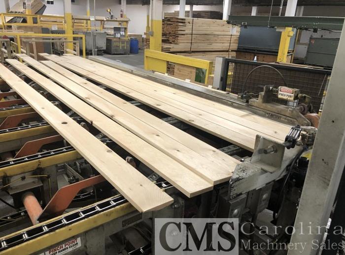 Used Weinig Luxscan Scanner & Dimter Optimizing Saw