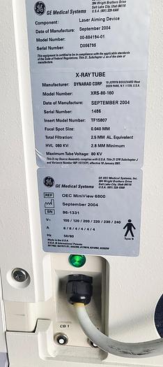 Used GE OEC 6800