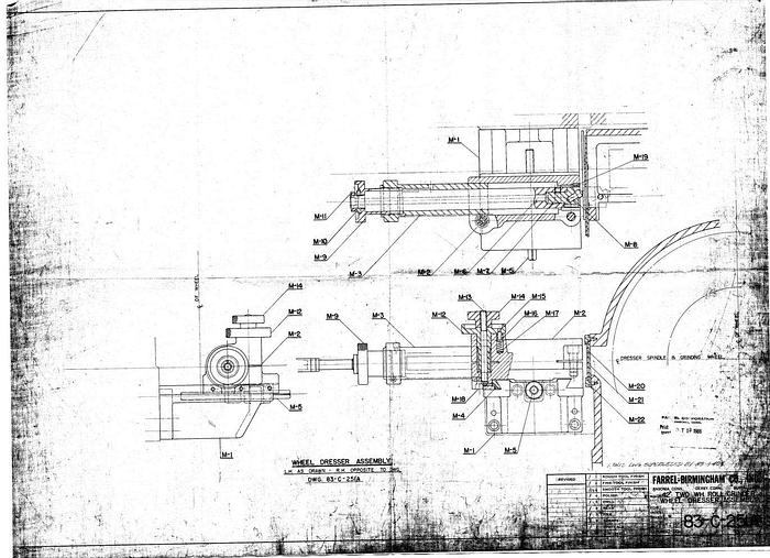 Used Farrel TWO WHEEL 42" X 172" Two Wheel Roll Grinder, Including Fmt Rolltrack Digital Gaging System, Allen Bradley Drive Upgrades, Refurbished V-Ways #26588