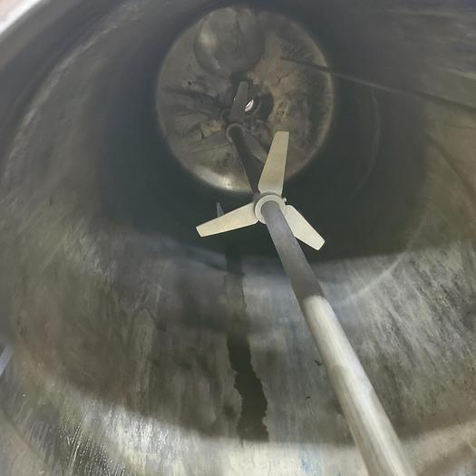 Used 45 GALLON (175 LITER) WALKER REACTOR - T-316L S/S - 45 PSI/FV/75 PSI (#9930)