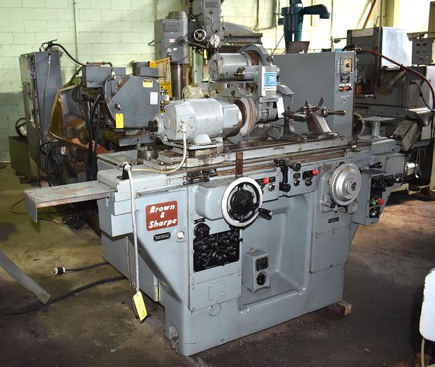 Used 10" x 20" BROWN & SHARPE "1020U" UNIVERSAL CYLINDRICAL GRINDER w/INTERNAL ATTACHMENT