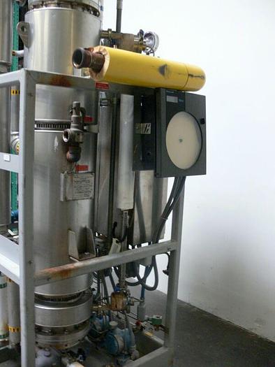 Used Meco CS1500 Pure Steam Generator 1000 lbs/hr Capacity  125 psi @ 350F