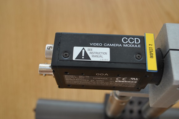 Used Aerotech rack and pinion system with CCD Camera and lens