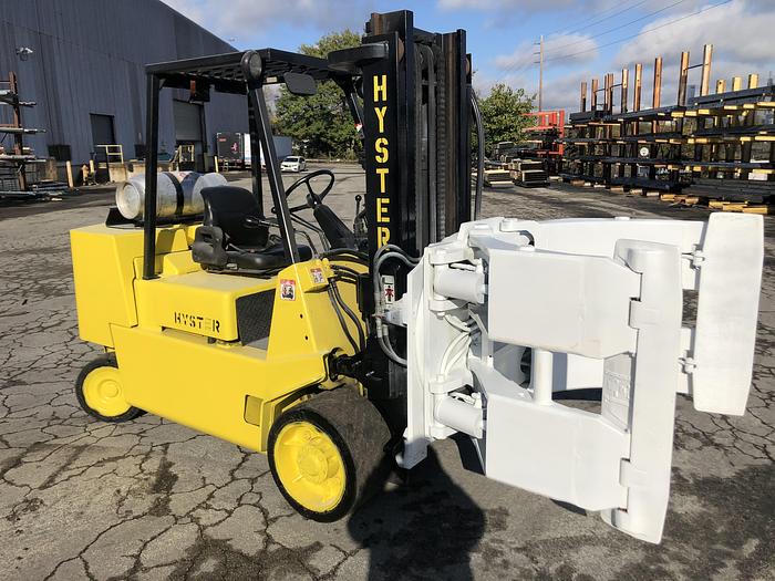 Used 12,000 POUND HYSTER ROLL CLAMP TRUCK MODEL S120XLS