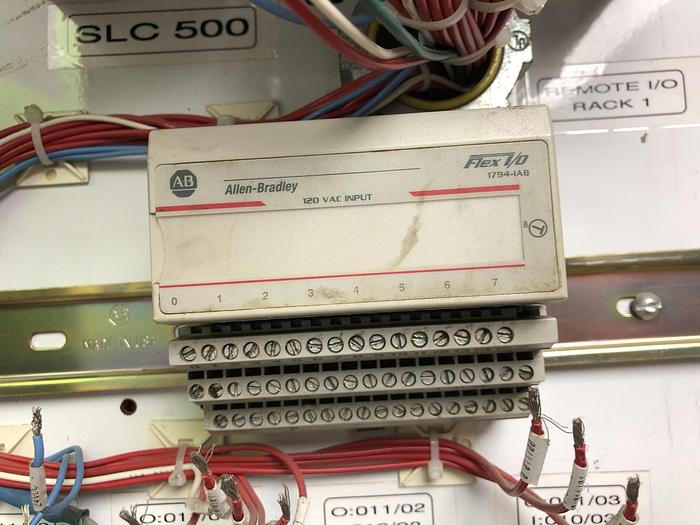 Used ALLEN BRADLEY PLC RACK