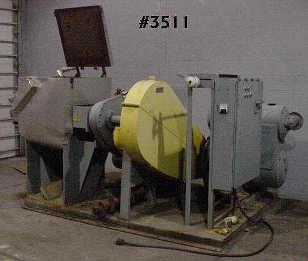 Used 25 GALLON J.H. DAY MIXTRUDER – JACKETED WITH CONTROL PANEL – #3511
