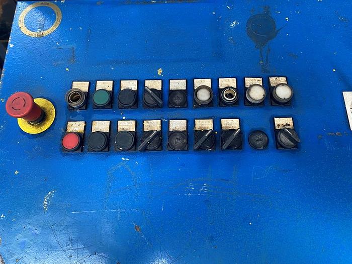 Used 1996 Peddinghaus Peddimat FDB 1500/3 Plate Drilling and Flame Cutting Machine