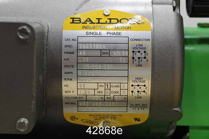 Unused Idex Pulsafeeder Pulsa Series 689 Diaphragm Metering Pump, Model 680C-S-AE #42868