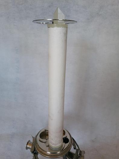 Überholt Durchlauffilter, Filtergehäuse, 3 ZW 2 Cuno, Edelstahl, gebraucht-Top