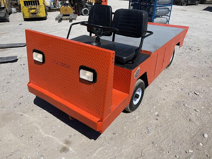 Used Columbia Payloader Flat Bed Cart