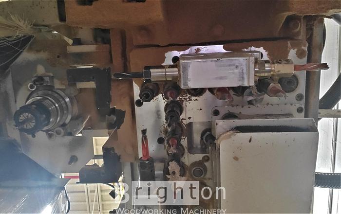 Used 2001 Morbidelli Author 500 S used Pod and Rail cnc machine