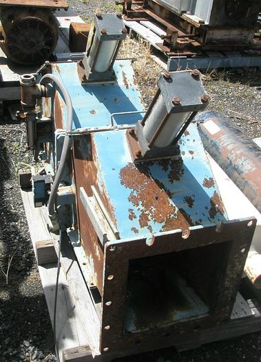 Used Valve, Gate, 12" X 12", Pneumatic, Dual-gate, #C731316