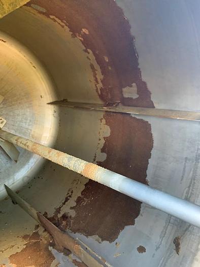 Used Tank, 1,500 Gallon, 316 Stainless Steel, Jacketed, 6' X 7', DT/DB, 50 PSI, AGIT #S743662