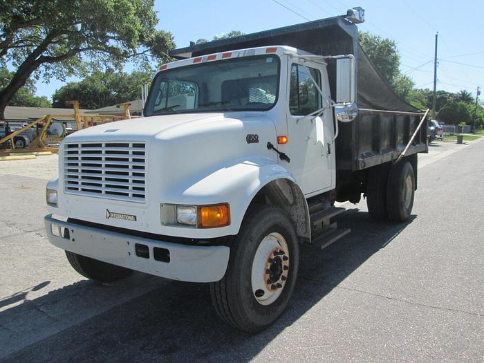 Used 2001 International 4700 Single Axle Dump Truck