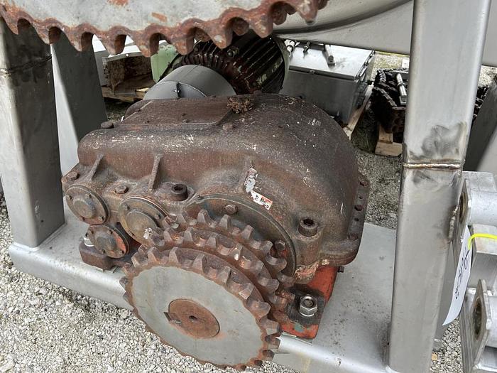 Used 250 CU. FT. RIBBON BLENDER - T316 S/S - 75 HP