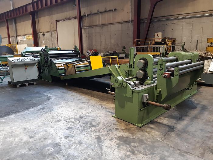 Used SACMA 1500mm x 3mm Slitting Line (Used) #3968