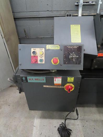 Used Wells W-9-1 Horizontal Bandsaw Twin Column