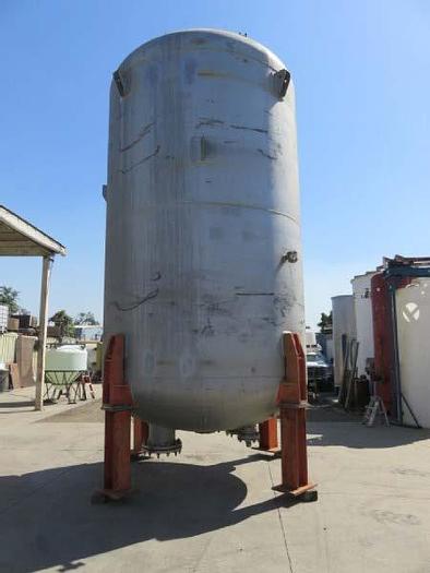 Used Tank, 7,000 Gallon, S/st, 150 PSI, Full Vac, 9' x 13',Tank, 7,000 Gallon, S/st, 150 PSI, Full Vac, 9' x 13', #D742573